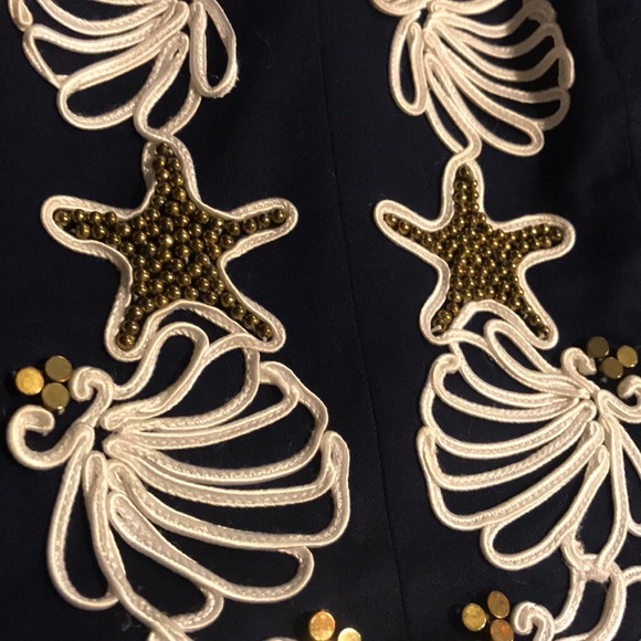 Lilly Pulitzer Mayfield Navy Strapless Seashell - Picture 10 of 10